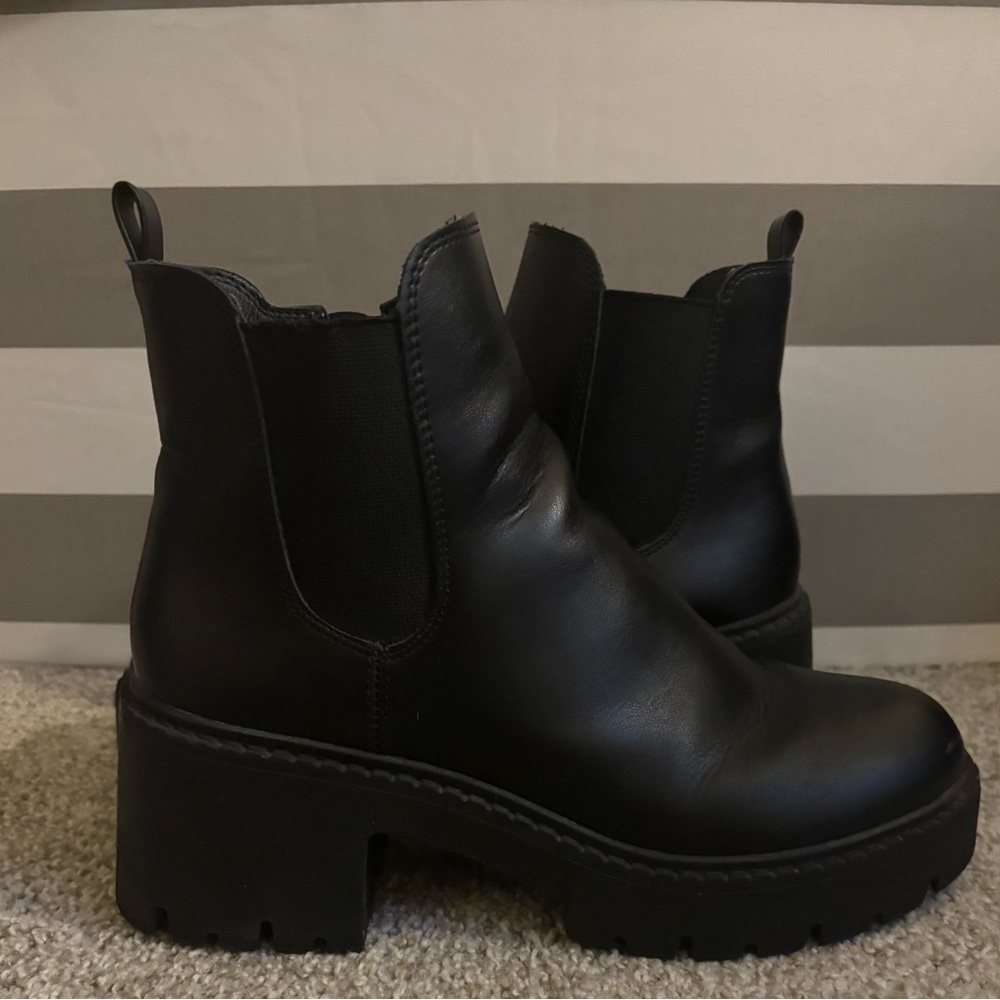 Chunky Heeled Boots